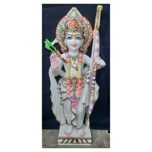 Estatua de Mármol del Dios Hindú Ram para Fines de Adoración - Product Image 1