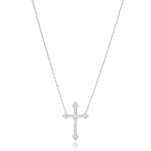 Crucifixion de Jésus Collier Turc En Gros Fabriqués À La Main Collier 925 Argent Sterling Bijoux - Product Image 2