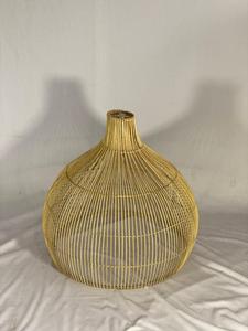 New products online high quality <b>lamp</b> cover rattan <b>lamp</b> shade 100% handmade craft indonesia wholesale - Product Image 2