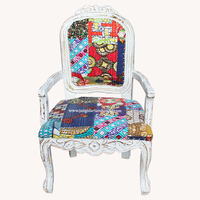 Chaise de relaxation en bois manga, siège repose-main, Shabby Chic, pour Restaurant, salle à manger, salon et salle à manger, mobilier en bois massif avec bras, nouveau Design
