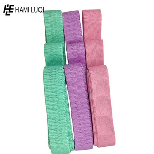 2025 tejido de poliéster elástico personalizado Pull-Up Assist juego de bandas de resistencia larga precio al por mayor para entrenamiento de gimnasia tipo bucle - Product Image 2