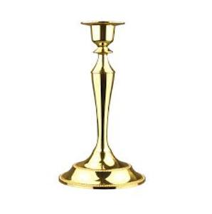 High Quality Brass Cast <b>Candle</b> Taper <b>Holder</b> For Home Decor With Beautiful Design And <b>Gold</b> Polish Finished . - Product Image 4