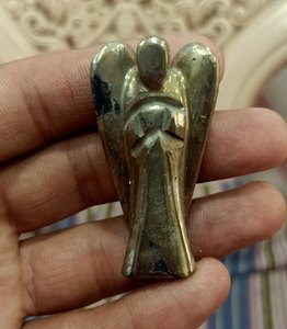 Gema de Ángel de pirita, ágata de estrella de pirita, Gema de Ángel de gran calidad, Feng Shui, hecha a mano, 7903232 - Product Image 2