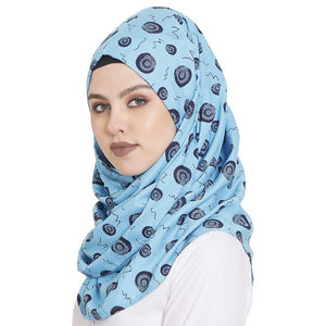 Châle en Satin de soie, foulard Hijab, châles à pois, texturés, en Satin, soie, à la mode, nouvelle collection 2022 - Product Image 3