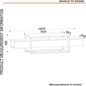 Turkiye Meilleure vente Unité de télévision en marbre Bianco de luxe exclusive Panneau de conception moderne Meubles de style en bois pour appartement Salon - Product Image 6