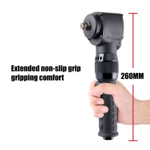 Clé à chocs pneumatique miniature 1/2 pouce, type sans engrenage, poignée antidérapante allongée, fabrication taïwanaise - Product Image 5