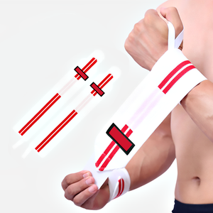 Sangles de poignet antidérapantes rembourrées en néoprène avec logo personnalisé Ceinture de sécurité de fitness pour l'haltérophilie et les sports de gymnastique - Product Image 1