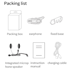 Auriculares con cable de alta calidad, manos libres con Motor, a prueba de agua, altavoz, intercomunicador, casco, auriculares inalámbricos - Product Image 6