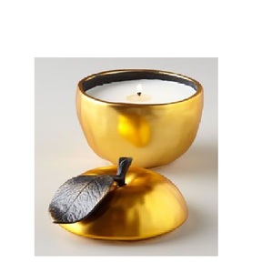 Récipient de bougie en cuivre élégant en forme de verre en cuivre fini avec poignée, parfait pour les bocaux à bougies élégants - Product Image 3