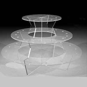 Estante de exhibición de acrílico de 6 capas para esmalte de uñas aceites esenciales y tinta conveniente soporte de almacenamiento de escritorio y exhibición de mesa - Product Image 1