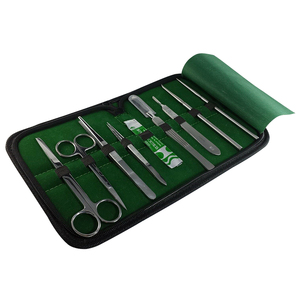 Kit de dissection en acier inoxydable chirurgical, idéal pour la biologie, l'anatomie, la botanique, les étudiants en médecine vétérinaire et le personnel académique, avec étui de luxe - Product Image 5