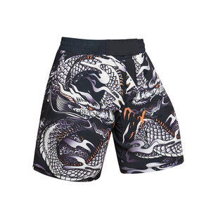 Pantalones cortos de MMA con estampado personalizado de alta calidad unisex, ropa deportiva OEM para entrenamiento de artes marciales, ropa de tablero con estilo de logotipo - Product Image 4