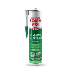 SOMAFIX 310 Ml PU MONTAGE CLEAR BOND S150