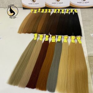 Extension de cheveux naturels, 100% vierges, cuticules alignées blondes, vente en gros - Product Image 5
