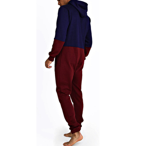 <b>Men's</b> High Quality 100% Cotton Fleece Plus Size Quick Dry Breathable Sleep <b>Onesie</b> - Product Image 2