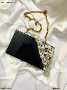 กระเป๋าคลัทช์สำหรับงานราตรีทำจากเรซิ่นดีไซน์หรูหราสำหรับโอกาสพิเศษ - Product Image 3