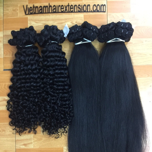 Extensiones de Cabello Vietnamitas Remy, Cabello Humano Virgen, Trama de Piel, Liso Sedoso y Ondulado, 100g - Product Image 1