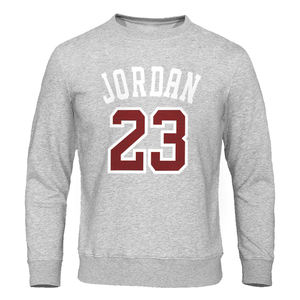 Sudadera de cuello redondo Fitness para hombre, venta al por mayor, Jersey bordado/estampado personalizado, chándal para correr para la temporada de otoño - Product Image 4