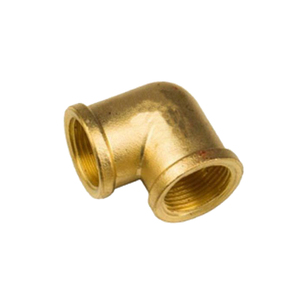 Codo de latón de alta presión de grado industrial con rosca hembra para tuberías de baño, para uso en fontanería, exportador indio - Product Image 1