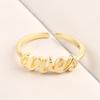 Bagues en acier inoxydable du zodiaque, anneau personnalisé en or/argent, bélier, lite, poids réglable, horoscope astrologie, vente en gros, pièces