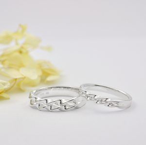 Anillo de Eternidad Romántico de Plata de Ley, Continuación del Amor, para Boda y Aniversario - Product Image 3