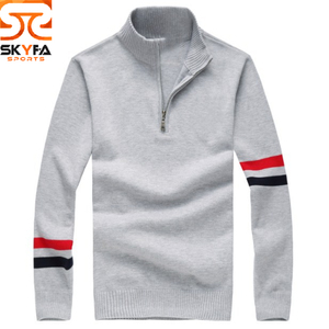 Sweat-shirt GAA à demi-zip personnalisé avec logo imprimé, 100 % polyester, prix avantageux - Product Image 2