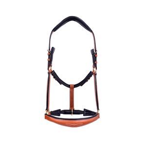 Harnais pour cheval en cuir noir de haute qualité, fait main, en laiton, cousu à la main, taille Full-Cob, marque LLTHL-5052 - Product Image 2