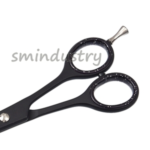 Tijeras profesionales de salón de peluquería, de acero inoxidable, 440C, con reposabrazos ajustable (SC01), venta al por mayor - Product Image 3