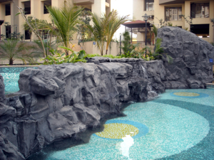 KNT Creations Fiberglass Swimming Pool Rock <b>Waterfall</b> Customizable Size Unbreakable Lightweight - Product Image 5