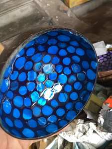 Cuenco de laca de coco ecológico de alta calidad, artesanía colorida para decoración del hogar - Product Image 5