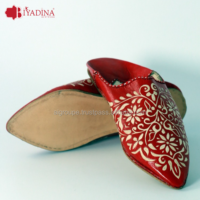Babouches marocaines faites à la main, cousues à la main, antidérapantes, en cuir véritable, légères, confortables, toutes tailles, pour intérieur et extérieur