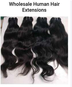 Vente en gros Livraison rapide Doux Indien Vague Afro Crépus Perruques Frontal Lace Extensions Remy Cheveux 1B Couleur 8-30 Pouces - Product Image 2