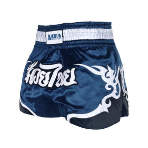 Pantalones cortos de lucha marciales tailandesa, Shorts Muay Thai con logotipo personalizado para club y tienda, de alta calidad con bolsillos, venta al por mayor - Product Image 2