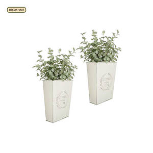 Jardinière murale en métal galvanisé la plus vendue pour articles décoratifs de jardin disponibles au prix de gros auprès d'un fabricant indien - Product Image 1