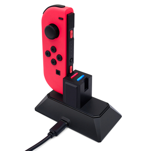 Portable MINI Plastic Charging <strong>Stand</strong> for Nintendo for <strong>Switch</strong> Joy-Cons with Wired Dock 2-in-1 Simultaneous Charging - Product Image 1