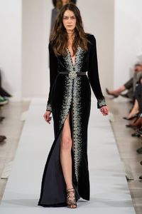 Robe de soirée élégante pour mariage, tenue de fête, élégante avec perles de verre et de cristal incrustées en pierre, travail, nouveauté, 2021 - Product Image 2
