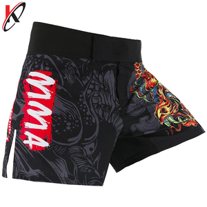 กางเกงขาสั้นออกกำลังกายแบบคลาสสิกสวมใส่สบายสำหรับ MMA และมวยไทยชุดเล่นคิกบ็อกซิ่งฟิตเนสชุดศิลปะการต่อสู้ - Product Image 2