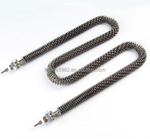 KS081 elemento de calefacción del <span class=keywords><strong>horno</strong></span> U W forma de aire tubulares con aletas de calentador de calefacción del <span class=keywords><strong>horno</strong></span> calentador elemento - Product Image 2