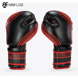 Gants de boxe personnalisés de niveau professionnel pour enfants et adultes Gants d'entraînement en cuir de défense sur mesure Kick Boxing 6oz 12oz 14oz Tailles Sport - Product Image 4