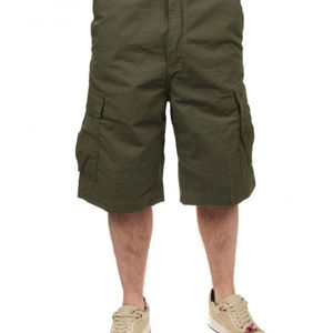 Short Cargo d'été pour homme avec multi-poches à séchage rapide Vêtements d'extérieur décontractés à motif solide écologique - Product Image 2