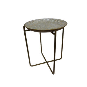 Top Quality <b>Coffee</b> <b>Table</b> in <b>Metal</b> <b>Round</b> Shape Bedside <b>Coffee</b> <b>Table</b> Luxury <b>Coffee</b> <b>Table</b> Fashionable Trending Design - Product Image 1