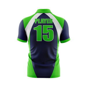 Polo ajustado de alta calidad, diseño de logotipo personalizado, tejido de punto informal con patrón sólido, sublimación antiarrugas personalizable - Product Image 2