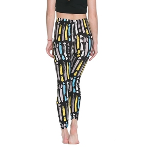 Leggings de yoga suaves con logotipo personalizado de cintura alta, pantalones ajustados para mujer, mallas atléticas para correr para entrenamientos intensos - Product Image 6