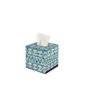 Soporte de pañuelos blanco y negro, decoración de escritorio para baño, dormitorio y oficina, producto en oferta, 100% - Product Image 4