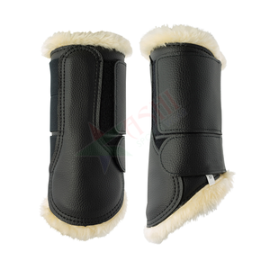 Botas de montar a caballo cómodas para mujer, protección, estilo ecuestre, largo - Product Image 4