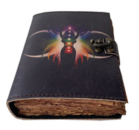 Mayorista Cuero Genuino Vintage Diario Bruja Decoración Libro De Sombras Triple Luna Diosa Brujería Diario Nota Libro O Diario
