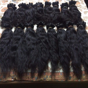 Extensiones de Cabello con cutícula natural, accesorio indio con una sola pieza, de south temple, India - Product Image 1