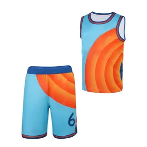 Conjunto de baloncesto de sublimación para hombre de alta calidad, ropa deportiva transpirable de talla grande, camisetas personalizables, uniformes - Product Image 1