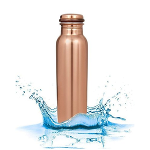 Bottle Latest 2022 Ayurvedic <b>Copper</b> for Yoga Custom Logo for Yoga Center Plain 1000 Ml Drinking Water Bottle Gym Stainless Steel - Product Image 3