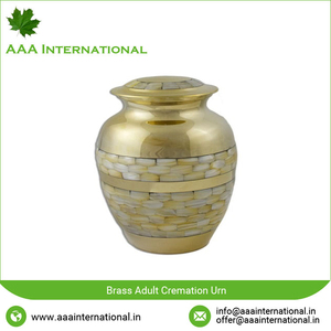 Urnas Funerarias de Latón Estilo Americano para Adultos, Marca AAA International, de la India, en Oferta - Product Image 3